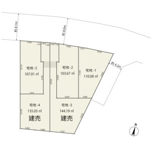 茅ケ崎市富士見町土地全3区画～ザ・湘南 茅ケ崎らしい街並み～ 画像1
